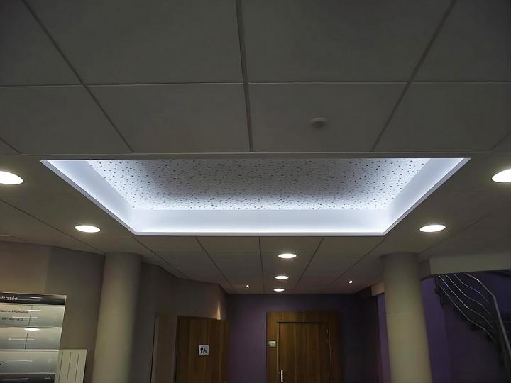 Plafond hall Caen